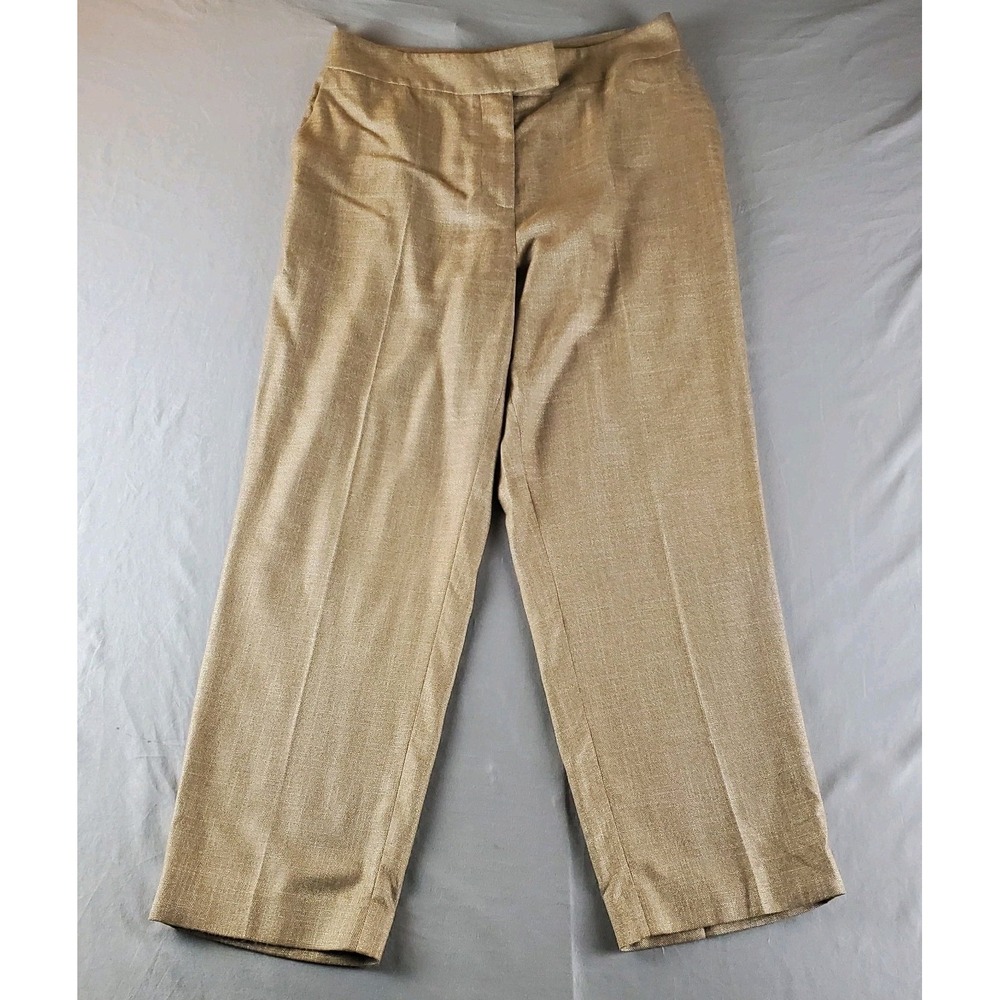 Sanne Pants Womens 33X28 Gold High Rise